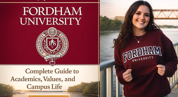 Fordham University – Complete Guide to Academics, Values, and Campus Life